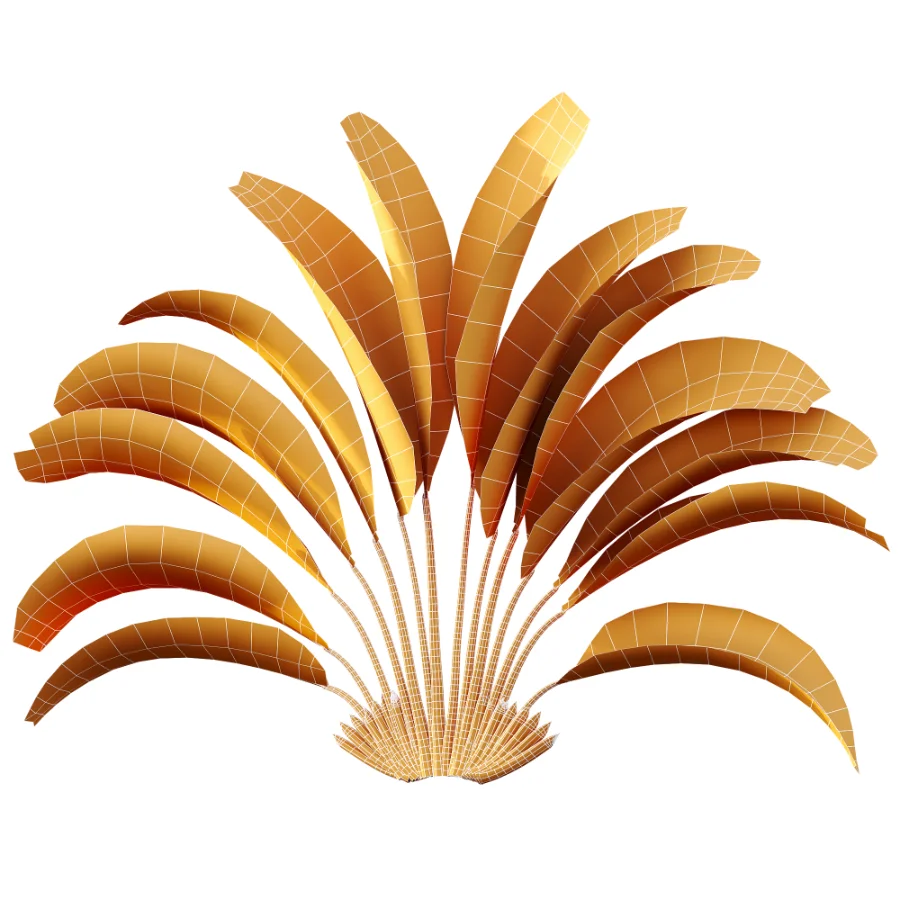 AV Plant Strelitzia Nicolai Palm Bush 01 Image 8