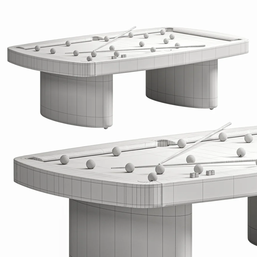 Mesa de Jantar sinuca Allur Image 4