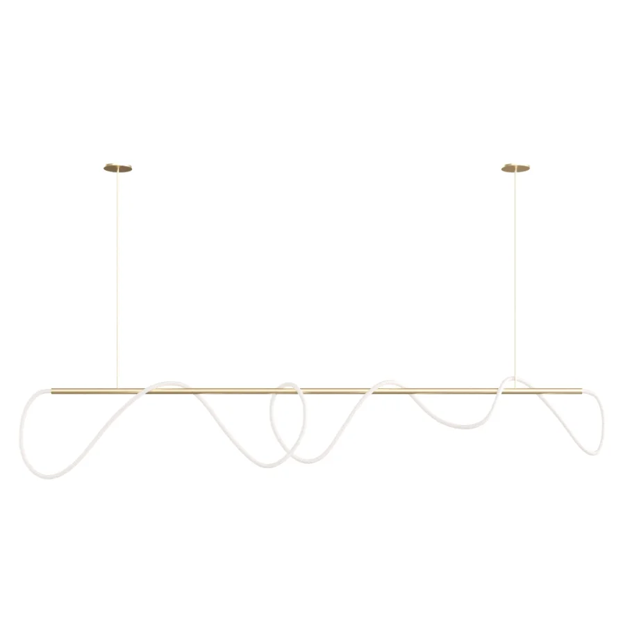Festif Linear Pendant Lamp by Dbianco vol 5 Image 4
