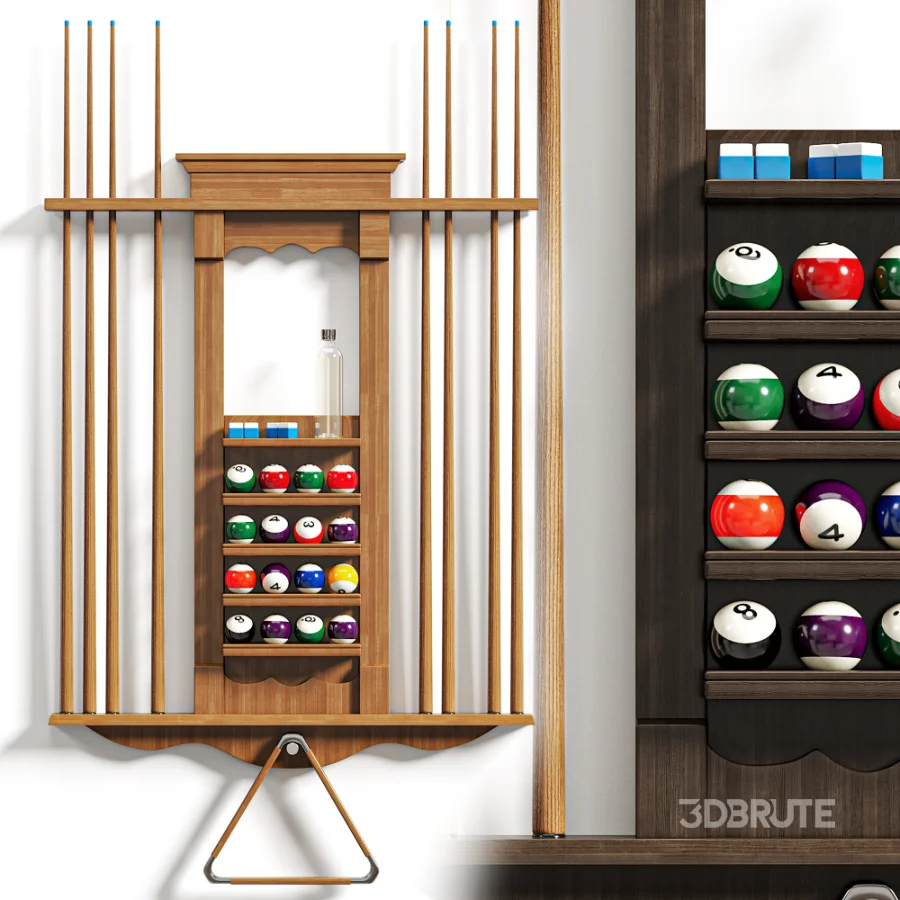 Grand Combination Wall Rack Image 5