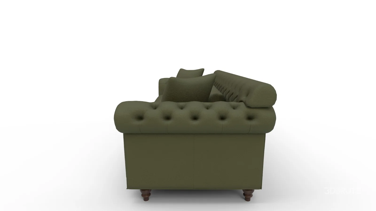Eva Green Velvet Sofa Image 6