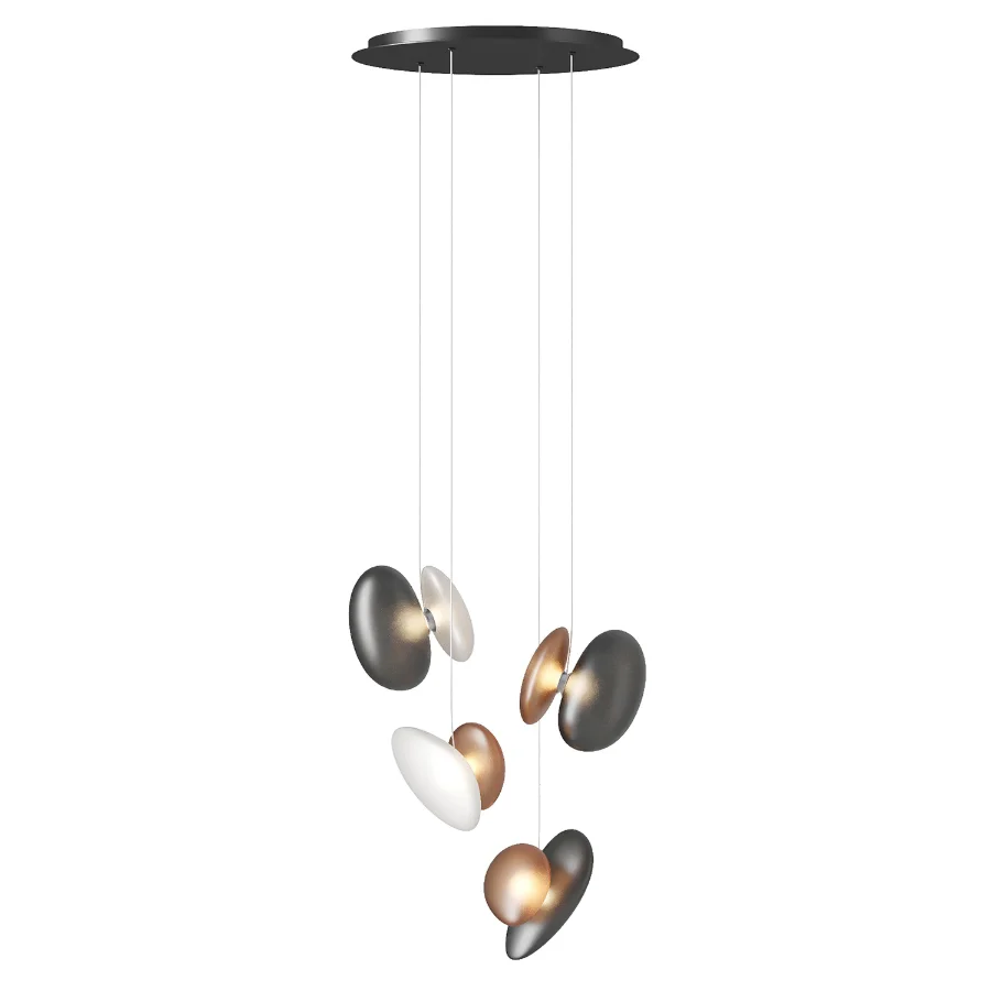 Pebble Linear 02 Chandelier Image 5