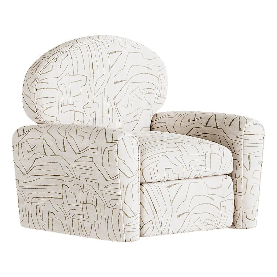 Roma Soft armchair By Saloni Image 5
