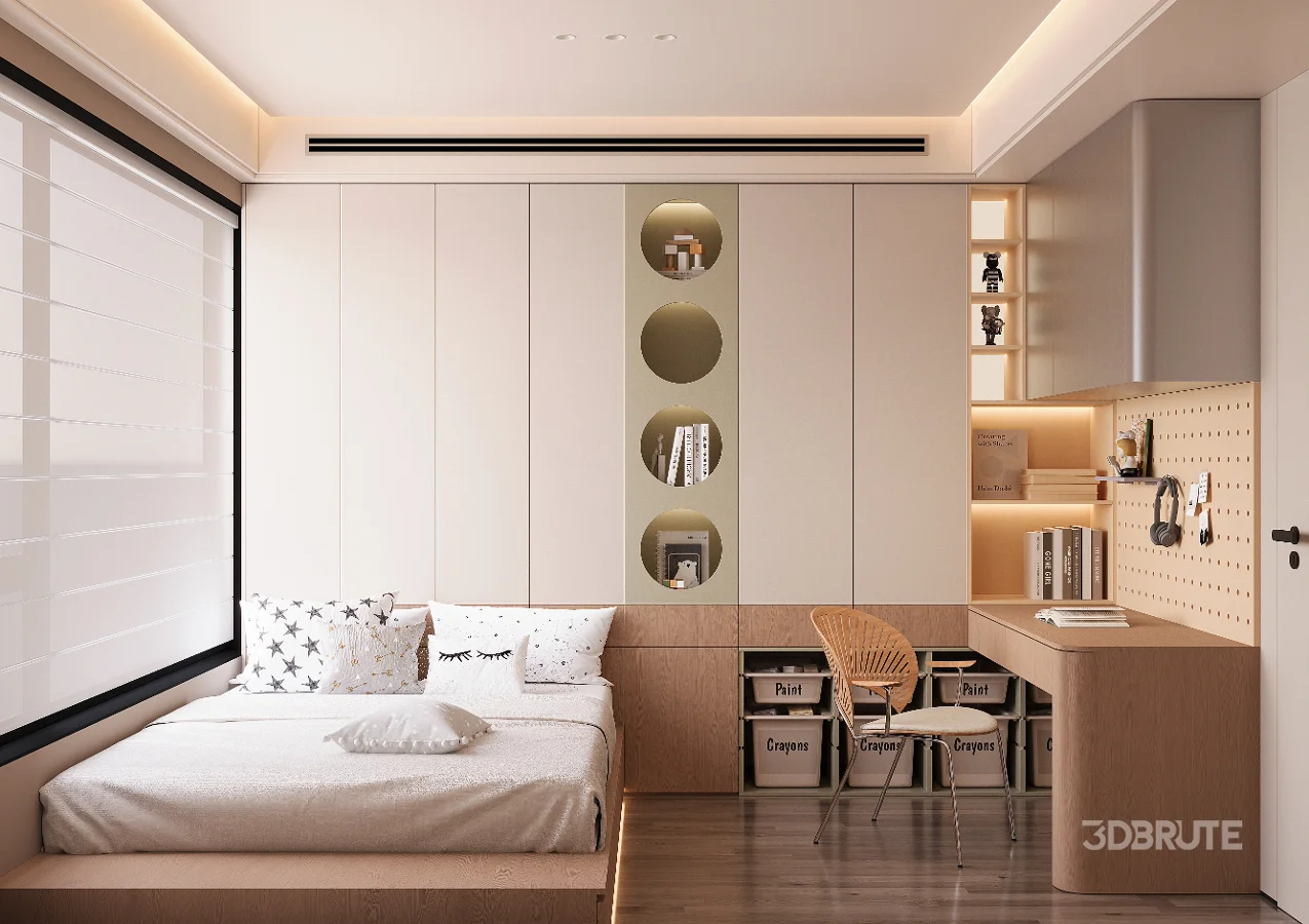 Modern bedroom Image 1