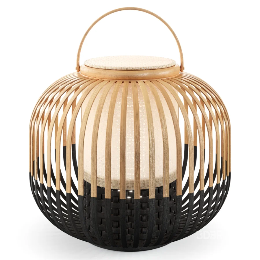 TakeAWay Bamboo Floor Lamp by Forestier Image 5