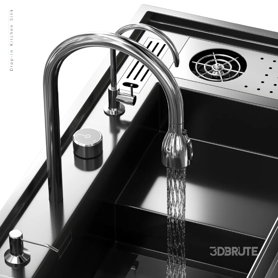 Drop-in Kitchen Sink 2 Image 4