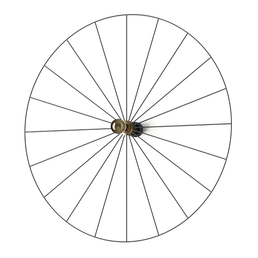 Aromas Del Campo Wheel Wall Lamp Image 3