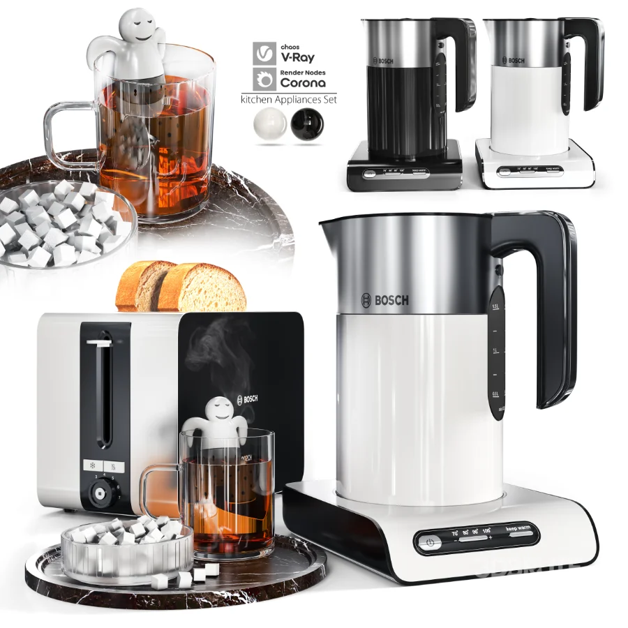 Kitchen Appliances Set Image 1