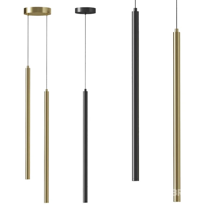 Long Linear Pendant Lamp Image 2