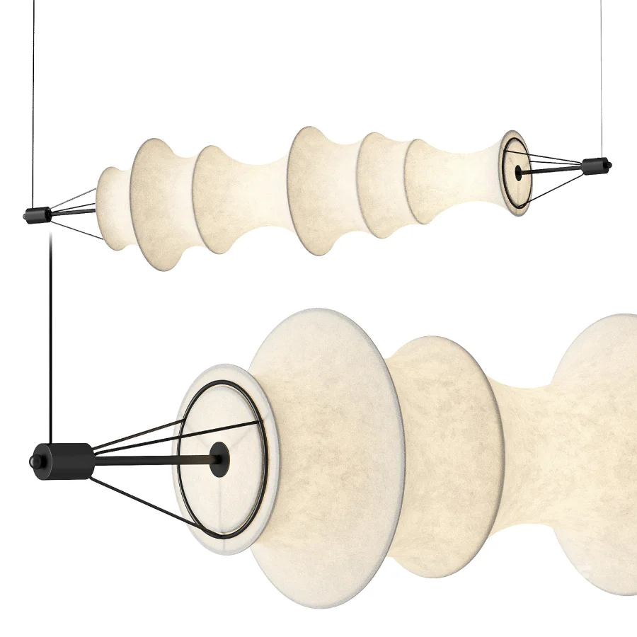 Linna Silk Pendant Lamp Image 3