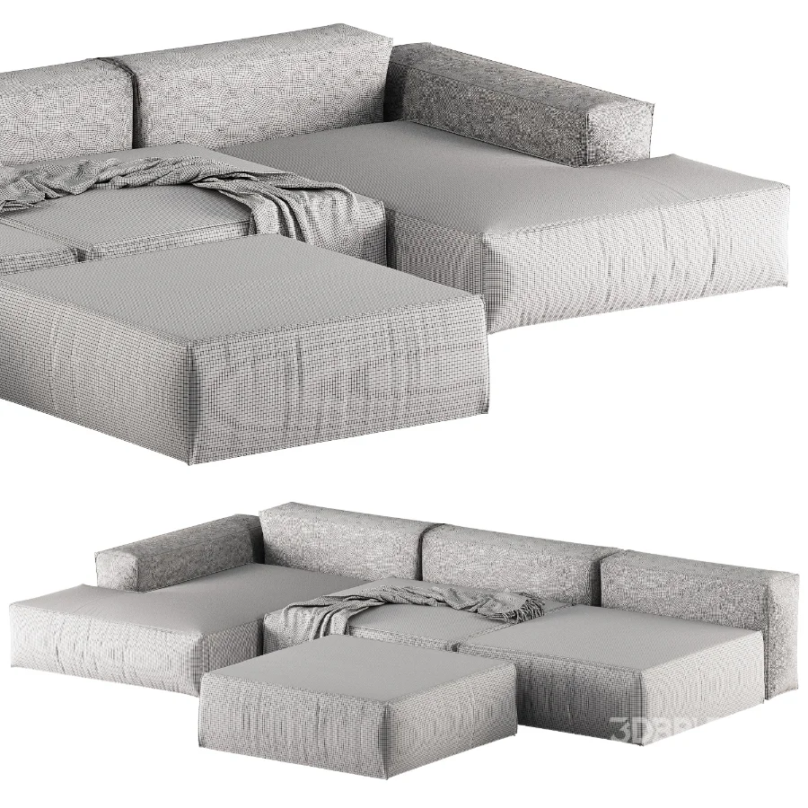 Tofu Sectional Corner Sofa Image 5