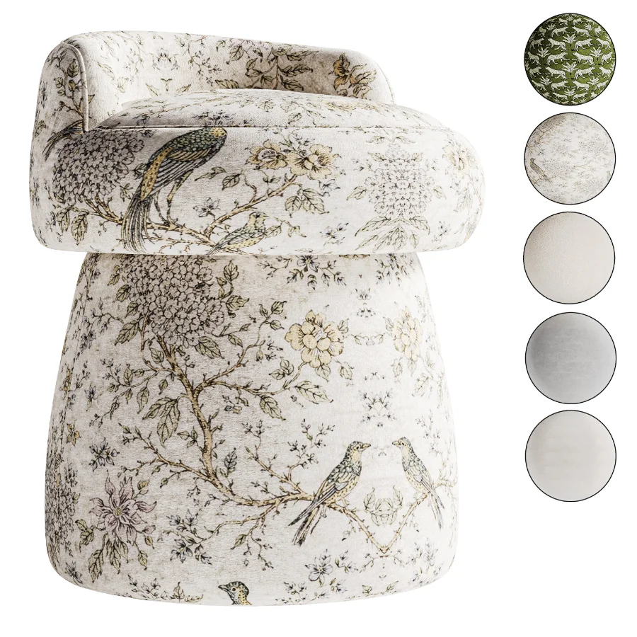 Vela ottoman chair Image 5