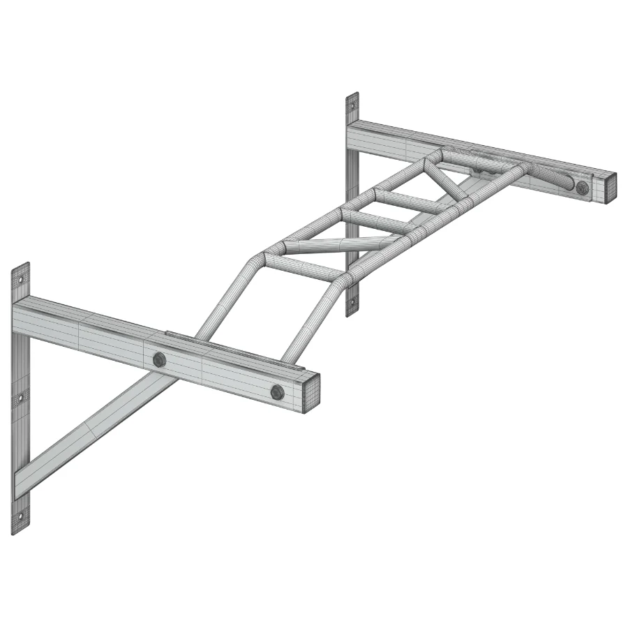 Mirafit_Wall_Mounted_Pull_Up_Bar Image 7