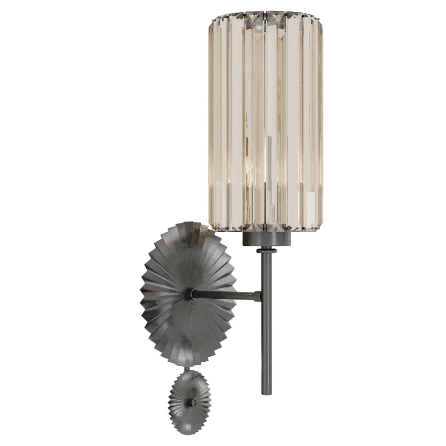 Nordic Light Luxury Crystal Wall Lamp Image 2