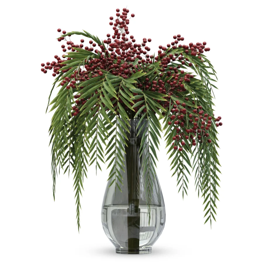 Bouquet berries vases Image 3
