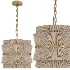 Antique Brass Unique Pendant - Thumbnail 5