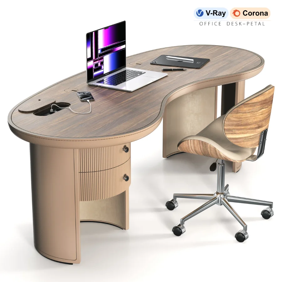 OFFICE DESK-PETAL Image 1