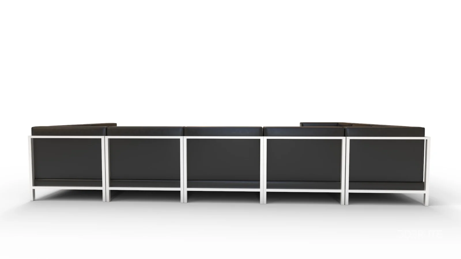Bouffard Melrose Modular U Shape Sectional with Ottoman Image 8