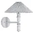 Pleated Walnut Wall Light - Thumbnail 1