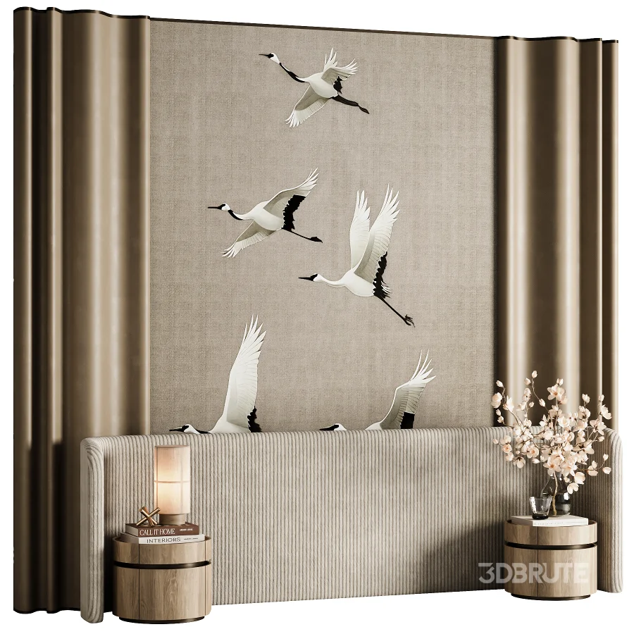 Japanese Forest Bed Set06 Image 1