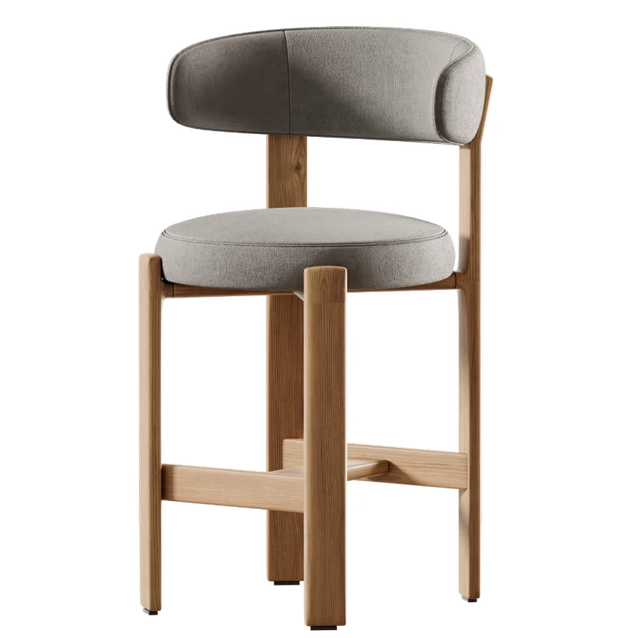 Granite Stool By Kave Home Image 3
