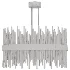 Sabina Satin Brass Round Chandelier - Thumbnail 3