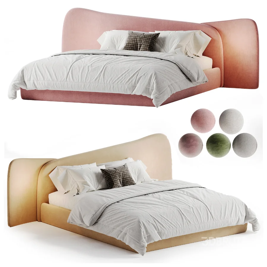 Gaspra Modern Bed Image 4