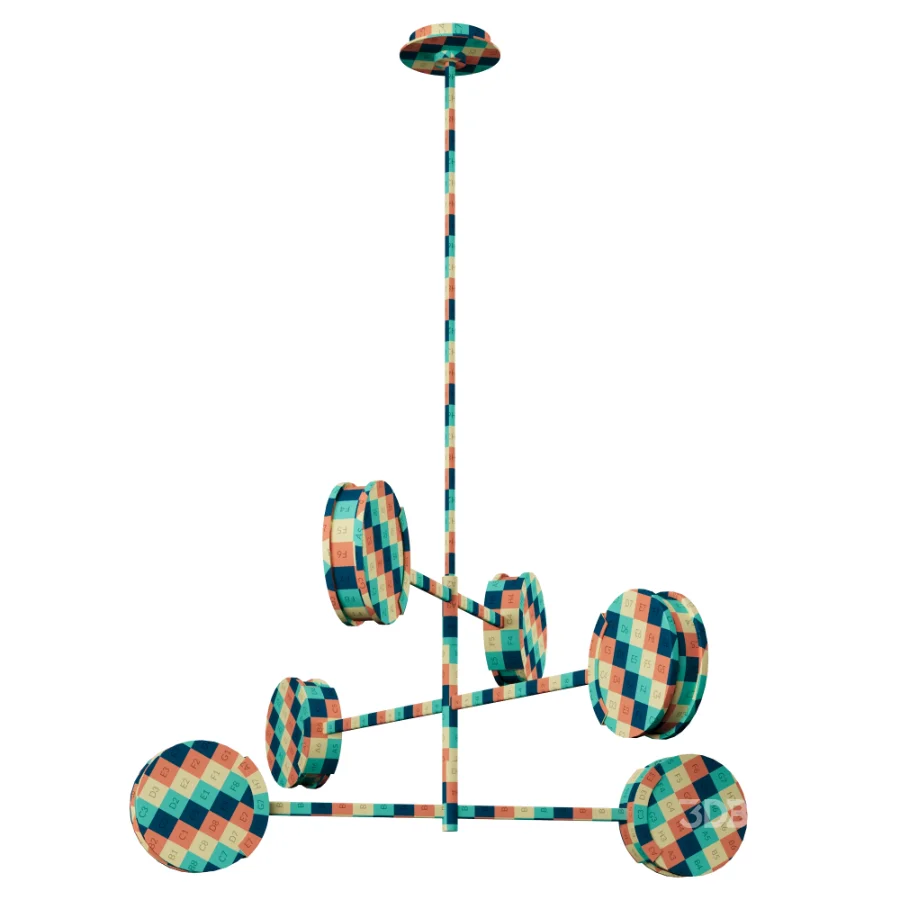 Melange 48″ Multi-Positional Chandelier by Visual Comfort Image 5