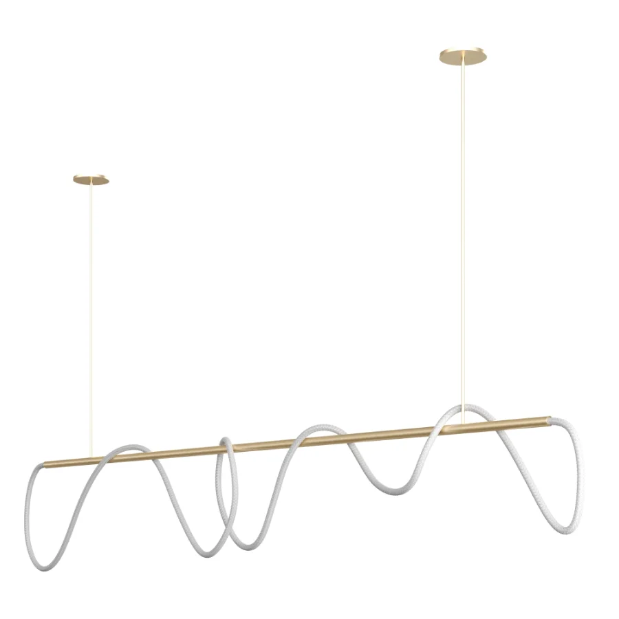 Festif Linear Pendant Lamp by Dbianco vol 5 Image 3