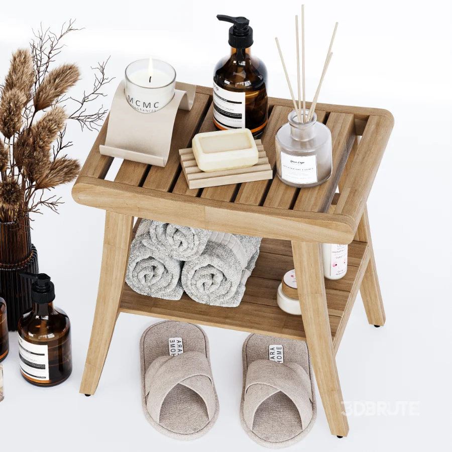 Decorative Bathroom Set 05 Image 2
