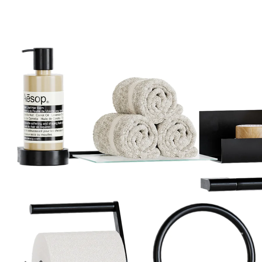 Decorative Bathroom Set 07 Image 3