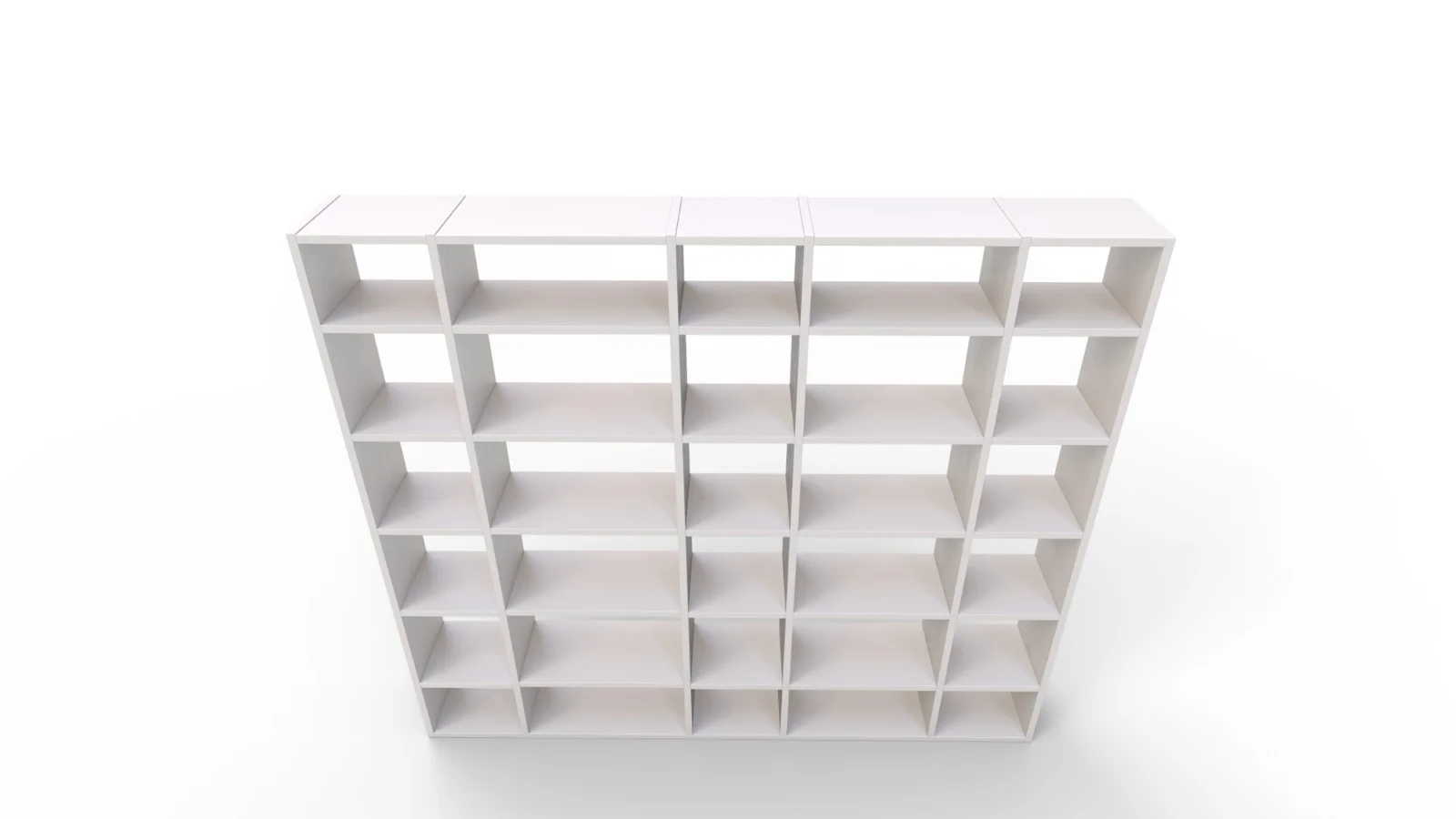 Aracelly Geometric Bookcase Image 4