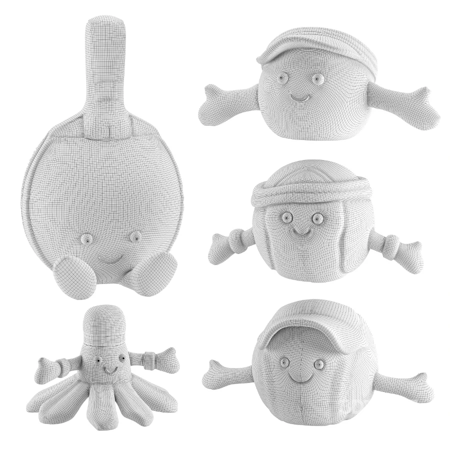 Plush Toys Set 43 -Sports ball Image 7