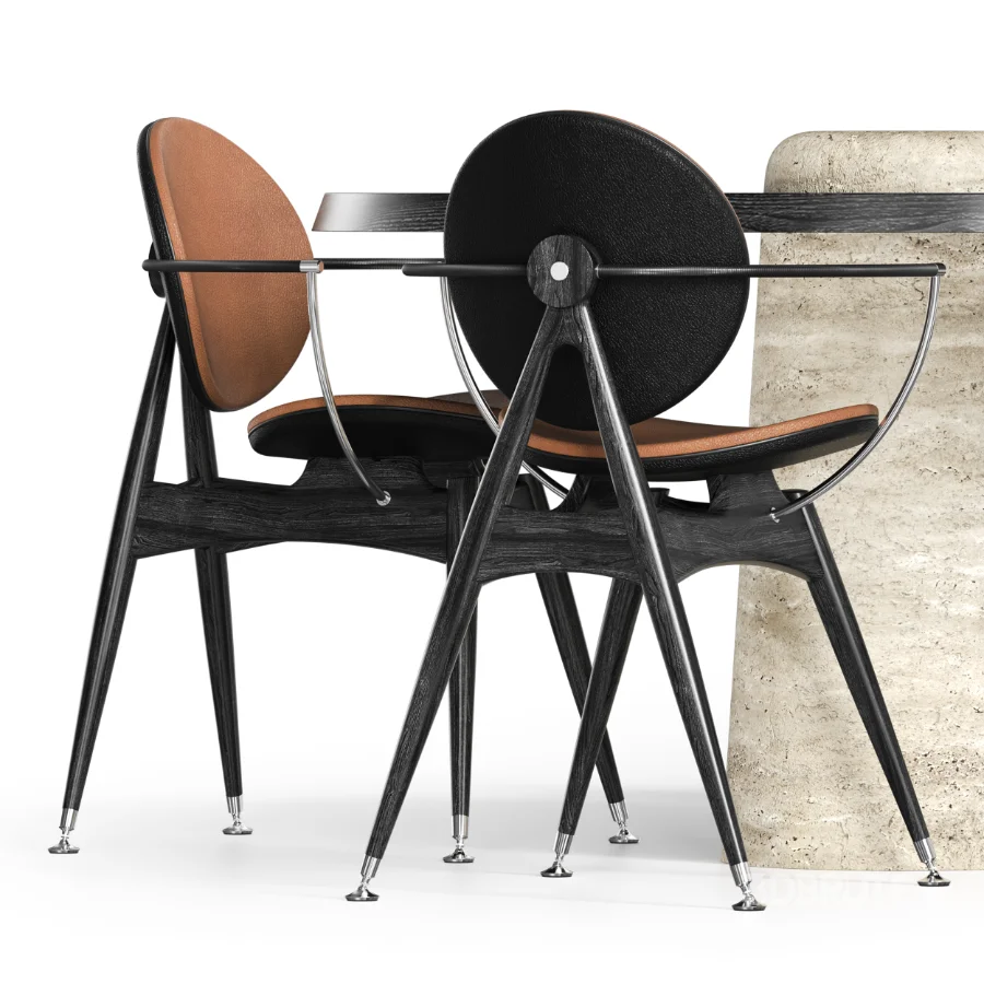 DINING TABLE WITH 4 CHAIRS Image 5