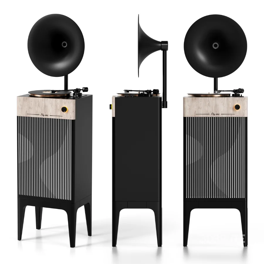 1 BY ONE Gramophone Table Image 2
