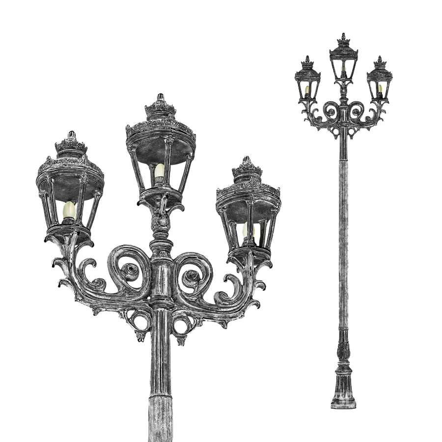 Victorian street lamp-01 Image 5