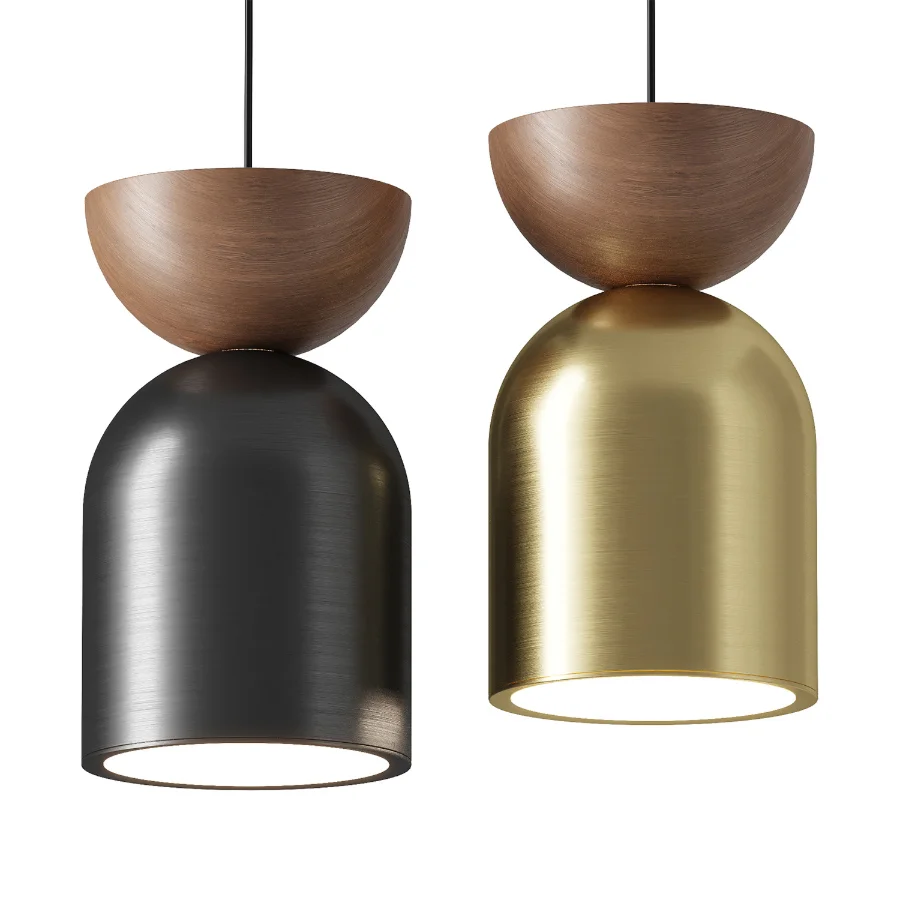 PIET WOOD Pandant Lamp By Lampatron Image 3