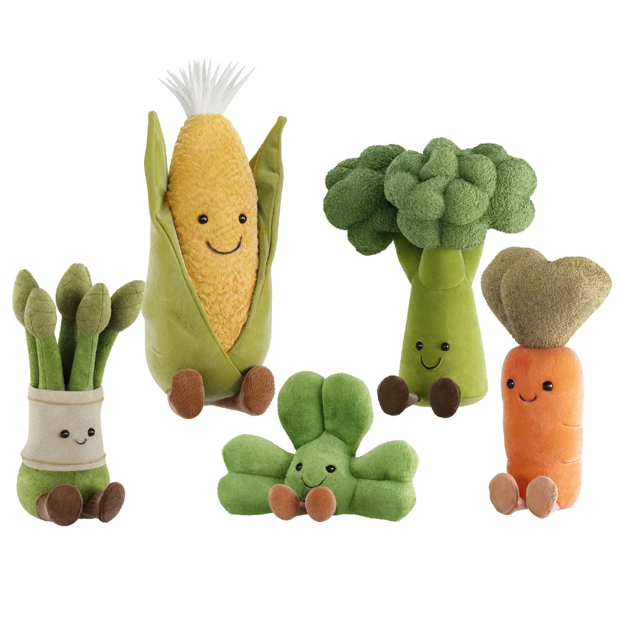 Plush Toys Set 38 – Vegetables Image 1