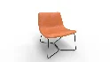 Tan Slope Lounge Chair - Thumbnail 7