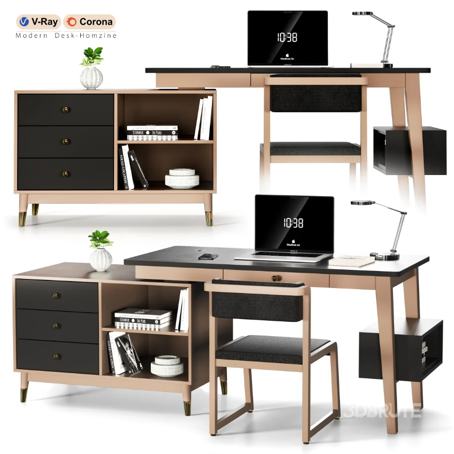 Modern Desk-Homzine Image 3