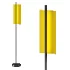 Lamina Dorada Floor Lamp - Thumbnail 1
