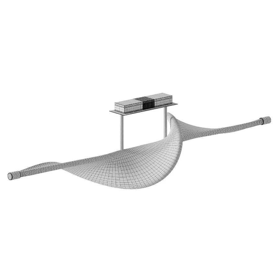 Lucande Edano LED Ceiling Lamp Image 2