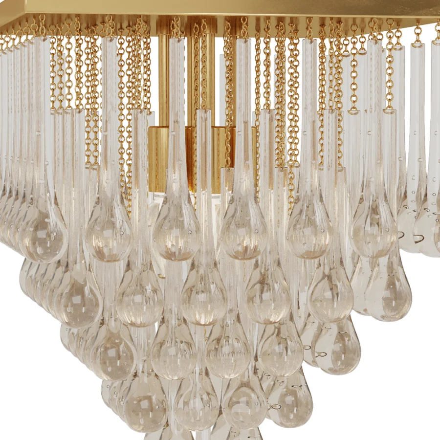 Square Chandelier set7 Image 4