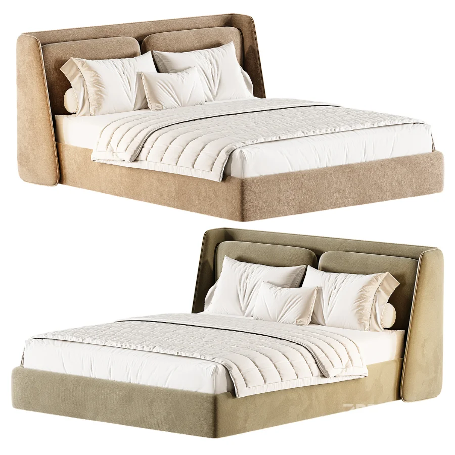 Shell Double Bed by Luzaro Image 3