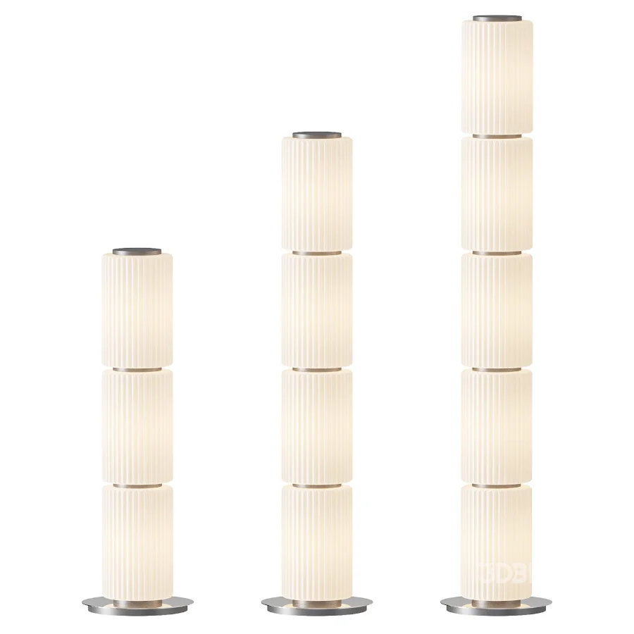 Column Ivory Floor Lamp Image 3