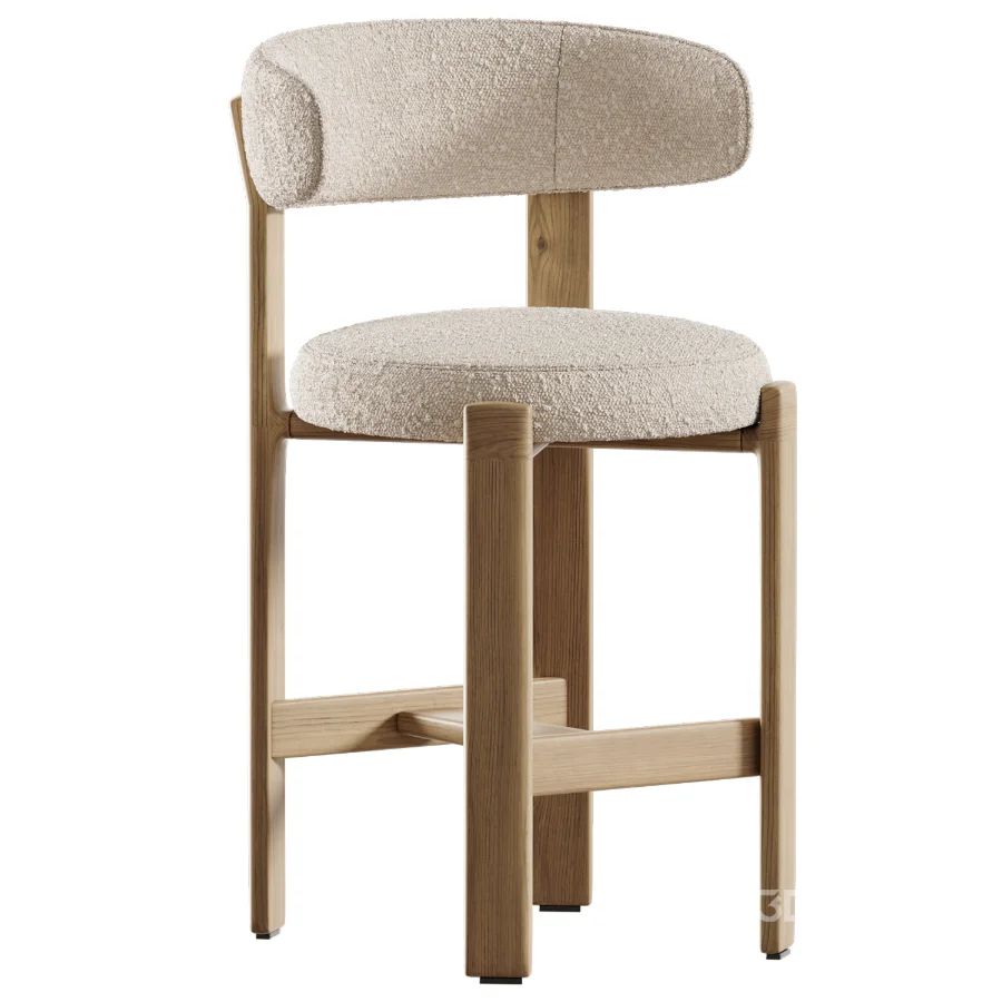 Granite Stool By Kave Home Image 4