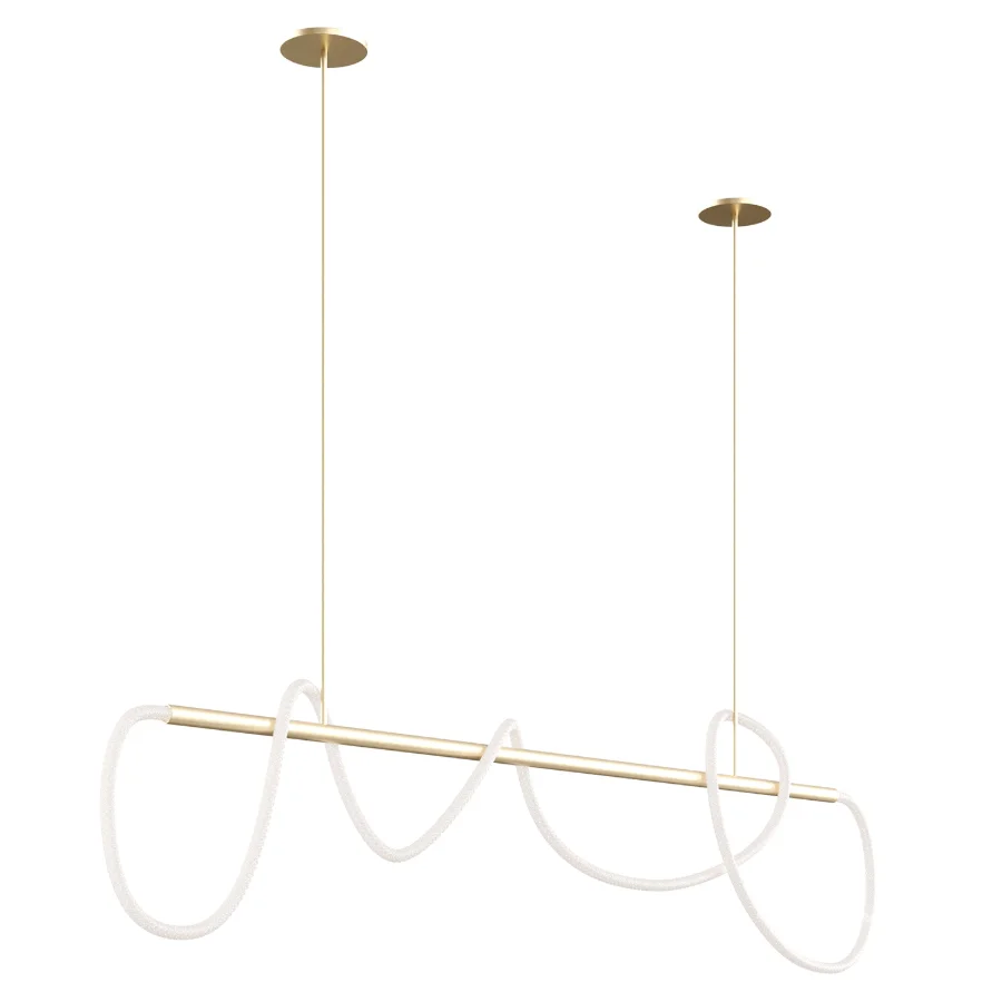 Festif Linear Pendant Lamp by Dbianco vol 3 Image 5