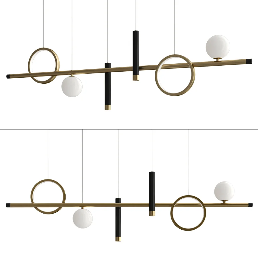 Modern Style Island Light Image 1
