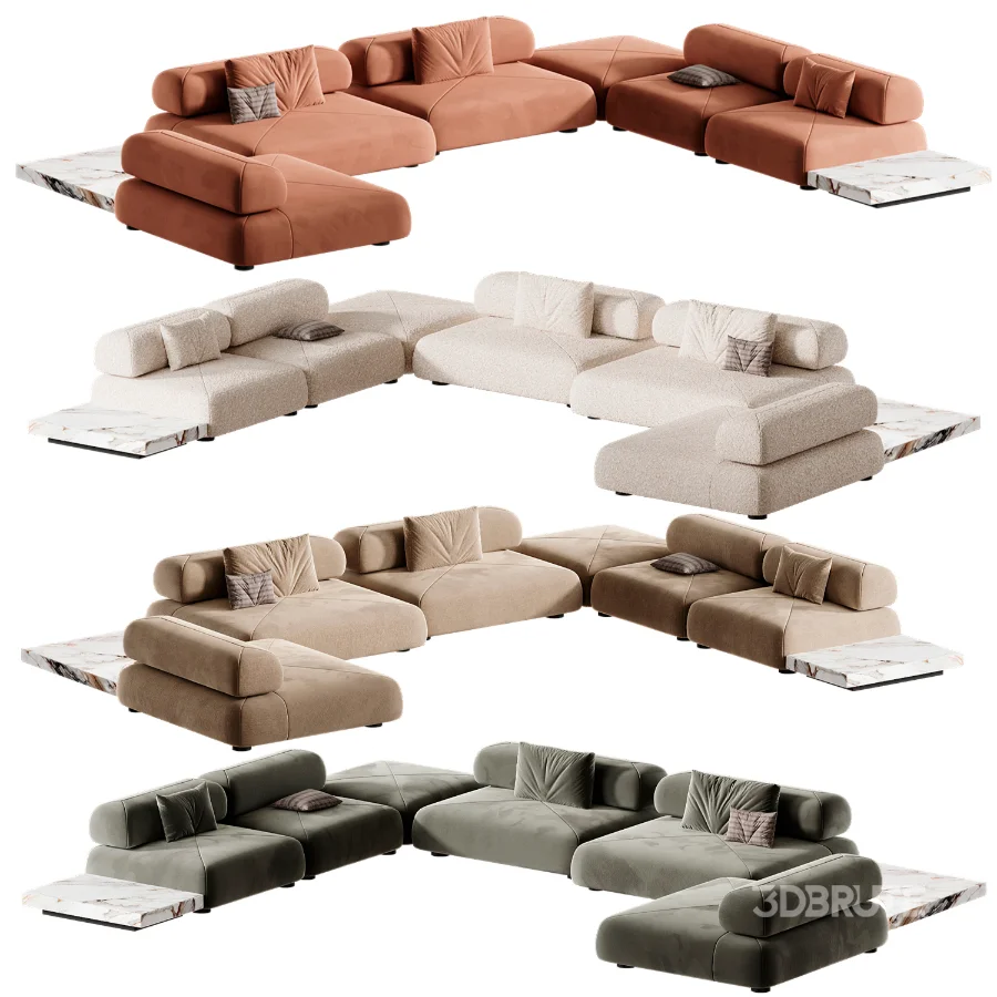 Orion corner modular Outdoor sofa Image 3