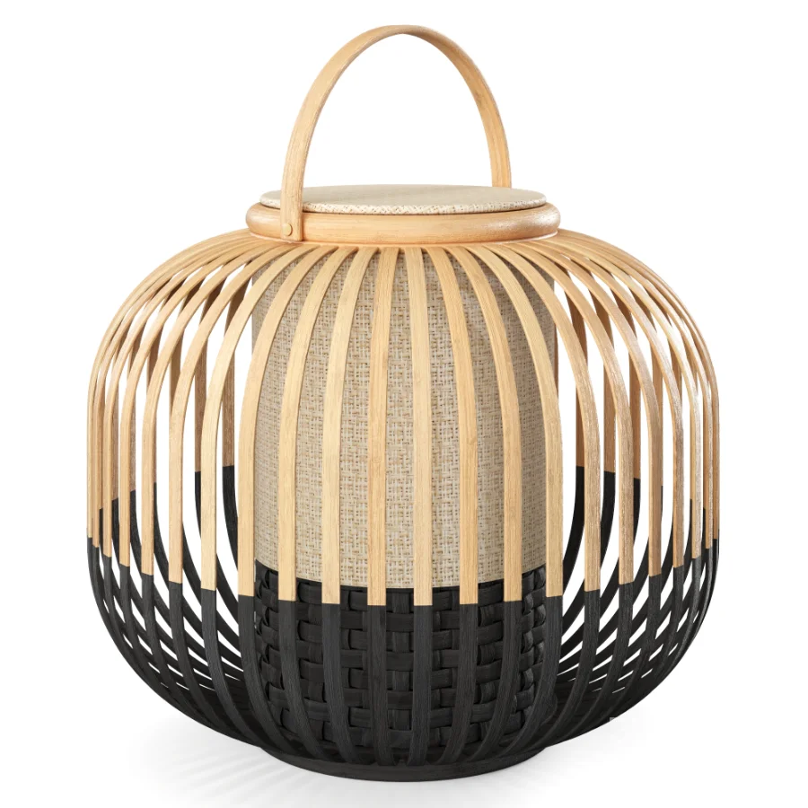 TakeAWay Bamboo Floor Lamp by Forestier Image 4